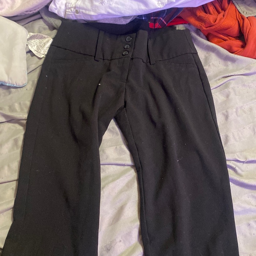 Black dress pants